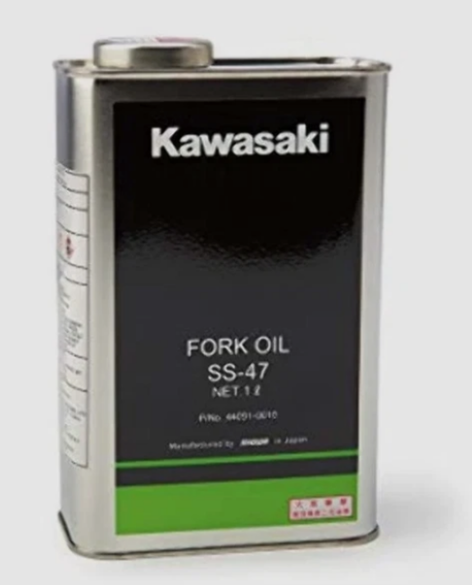 Kawasaki OEM Fork Oil SS47 1 Liter 44091-0010 Powersports Suspension Fluid