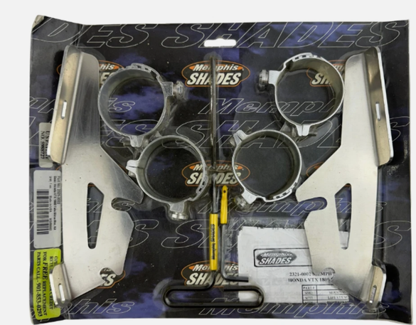 2002-2008 MEMPHIS SHADES Windshield Kit Honda VTX 1800 Fats/Slims 2321-0002