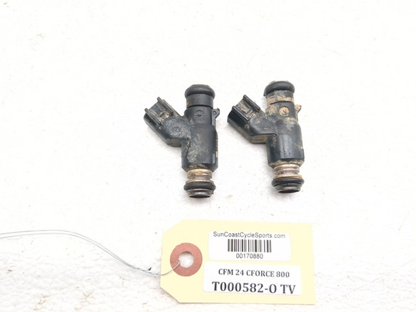 24 25 CFMoto CForce 800 XC Gas Fuel Injectors Set 25377440