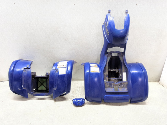 04-08 Yamaha YFM80G Grizzly Front Rear Fenders Set