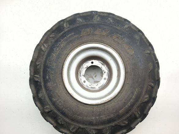 04-08 Yamaha YFM80G Grizzly Wheel And Tire DURO Thrasher 18X7-7 D