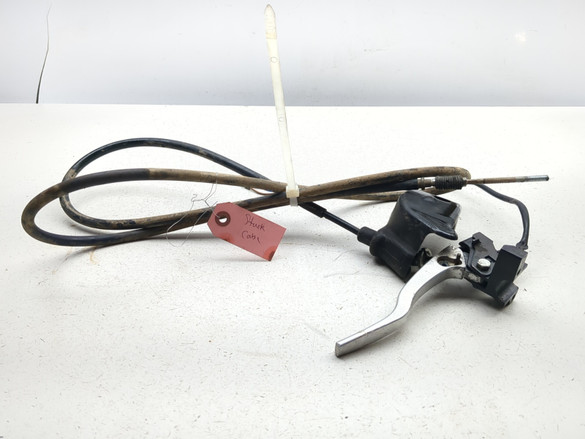 03-13 Kawasaki Prairie 360 4X4 Left Side Brake Lever W/ Cable