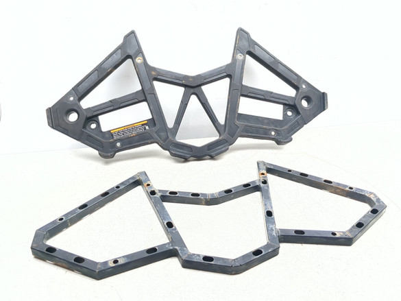 15-25 Polaris Scrambler 850 Rear Storage Luggage Rack And Mount Bracket