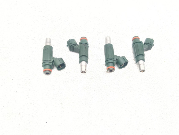 08-10 Kawasaki Ninja ZX1000 ZX10R Primary Gas Fuel Injector Set GREEN