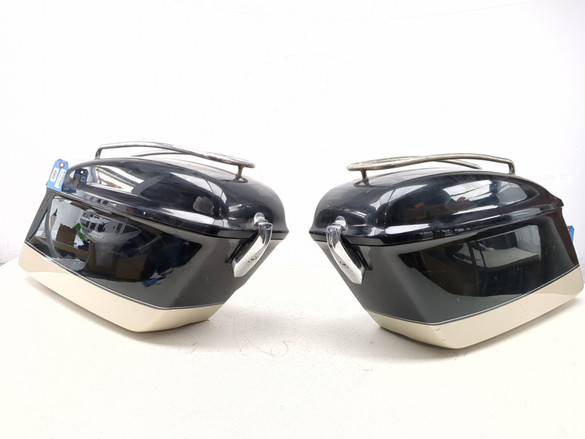 97-09 Yamaha Royal Star Tour Deluxe XVZ1300LT Left Right Saddlebags Set With Key