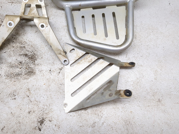 07-25 Can Am DS 90 X Nerf Bar Guard Set With Heel Guards - Sun