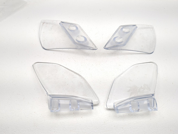 14-19 Can Am Spyder Rt SE6 Mirror & Side Panel Wind Deflector Set Fairing