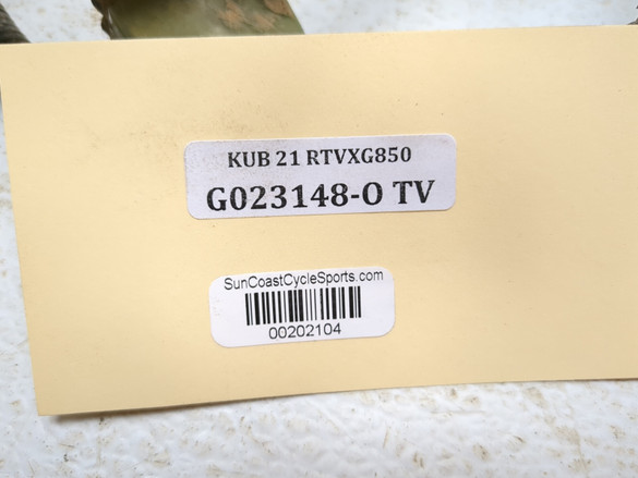 18-25 Kubota RTV XG850 Sidekick Main Wiring Harness Wire Loom
