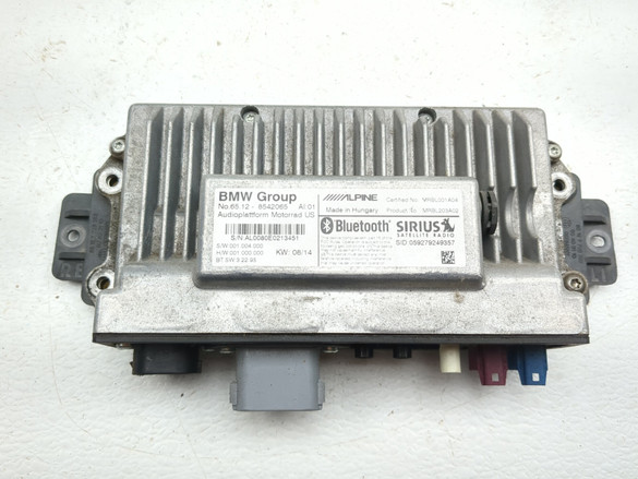 11-15 BMW K1600 GT Inner Audio Control Unit 65128542065