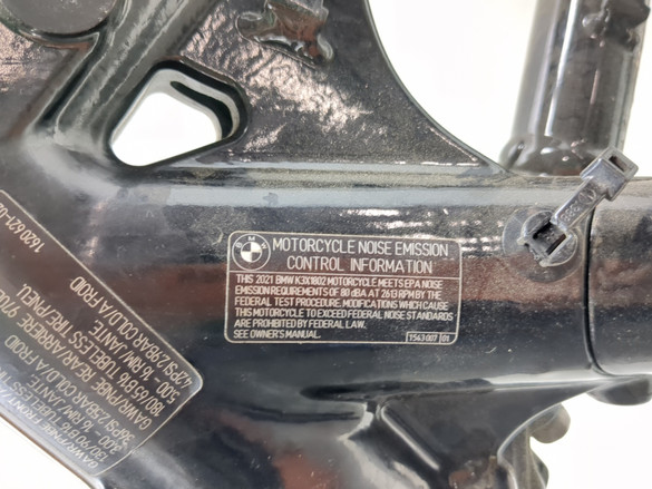 21-24 BMW R18 Classic Main Frame Chassis STRAIGHT CLN - Sun Coast Cycle ...