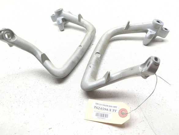 11-14 Triumph Tiger 800 Rear Left & Right Passenger Grab Rails Set
