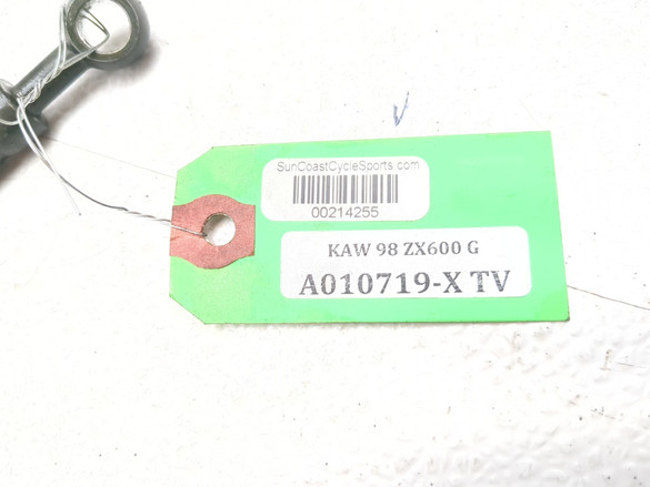 98 99 Kawasaki Ninja ZX6R ZX600G Front & Rear Brake Line Set 43095