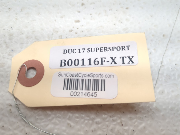 17-20 Ducati Supersport 939 Rear Swingarm Pivot Shaft 36911341AA