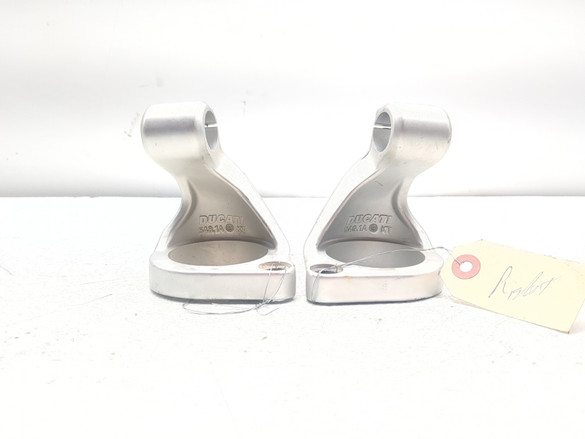 17-20 Ducati Supersport 939 Front Left & Right Handlebar Clip-On Base Brackets