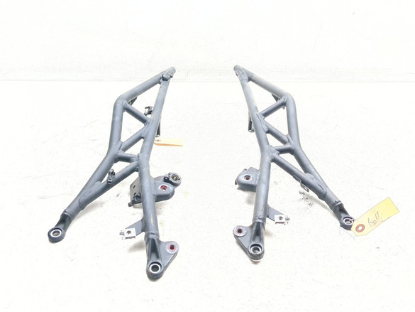 10-18 Ducati Multistrada 1200 S Left & Right Rear Subframe Rails Support