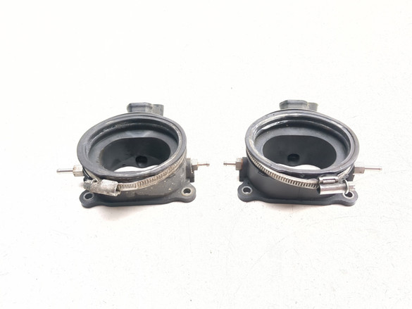 10-18 Ducati Multistrada 1200 S Front Rear Intake Manifold Stack Boots 14010662A