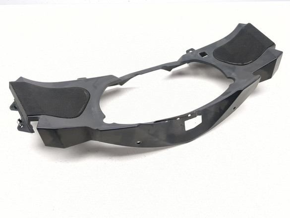 10-13 BMW R1200RT Premium Front Dash Speaker Cover Panel 46637711708