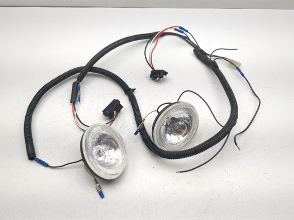 00-11 Polaris Gem Car Cart e2 e4 e6 e825 Front Left & Right Headlights & Harness