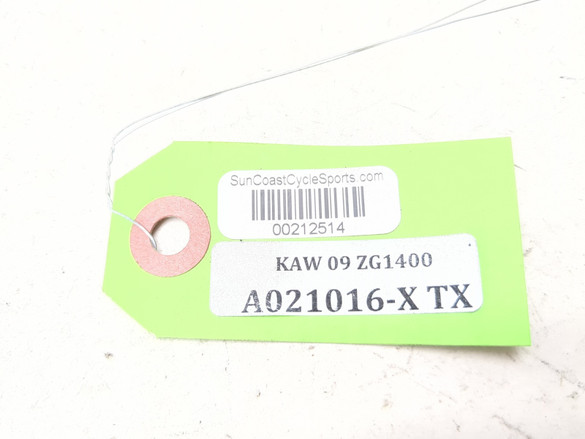 08-09 Kawasaki Concours ZG1400 Left Right Air Cleaner Caps 11065