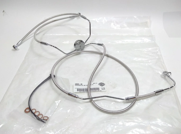 09-13 Harley-Davidson Touring ABS OEM Diamondback Brake Line 40683-09