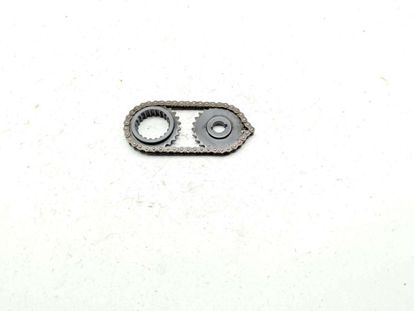 02 03 Kawasaki VN1500 Vulcan Mean Streak Oil Pump Sprocket and Chain