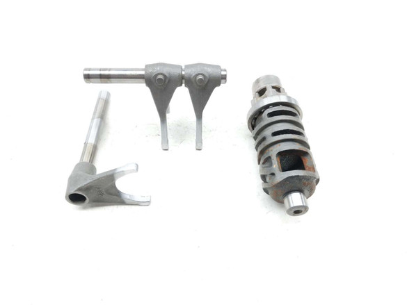 20-25 Kawasaki W800 EJ800 Transmission Shift Shifter Forks and Drum