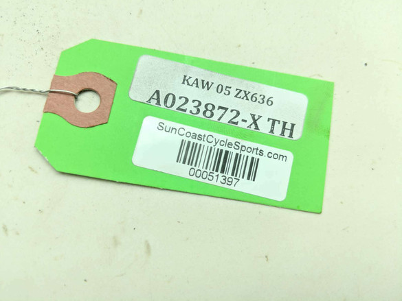 05 06 Kawasaki Ninja ZX636 ZX6R Right Front Fender Cover Plastic