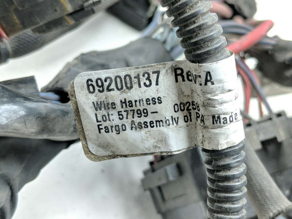 10-16 Harley FLHTKSE Electra Glide Ultra Main Wiring Wire Harness