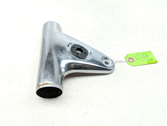 20-25 Kawasaki W800 EJ800 Front Right Shock Reflector Mount Bracket Chrome