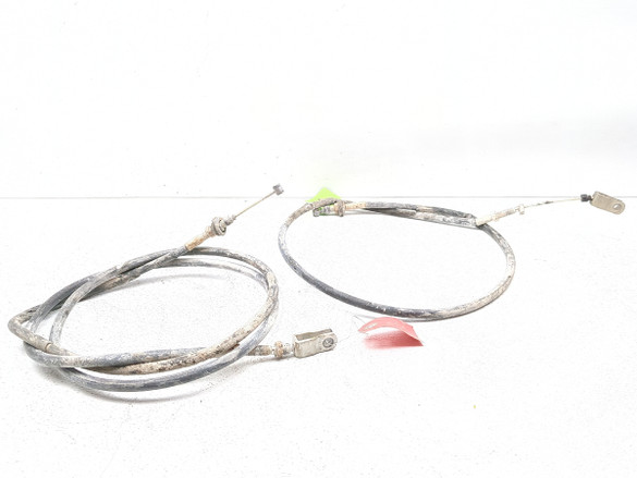 09-23 Kawasaki Mule 4000 KAF620M Parking Brake Cables Set Pair