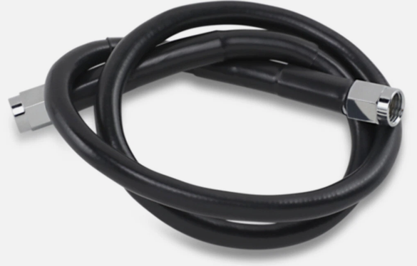 DRAG SPECIALTIES 24" BLACK UNIVERSAL BRAKE LINE 1741-2713
