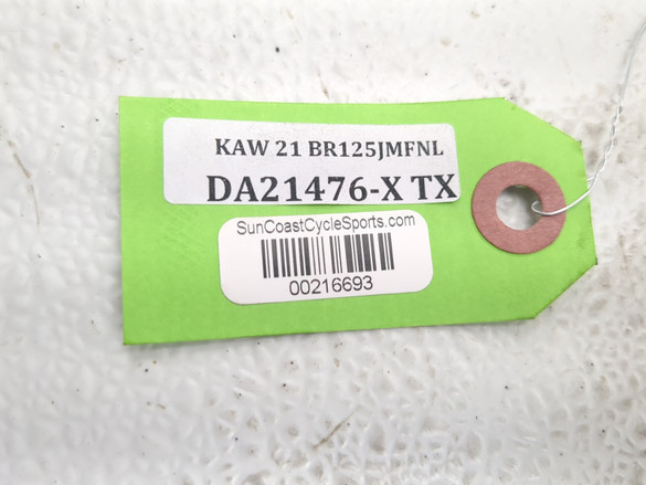 16-24 Kawasaki BR125 Z125 PRO Main Frame Chassis STRAIGHT CLN