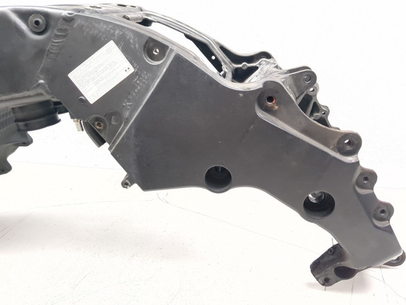 12-21 Kawasaki Ninja ZX14 Main Frame Chassis STRAIGHT SLVG - Sun