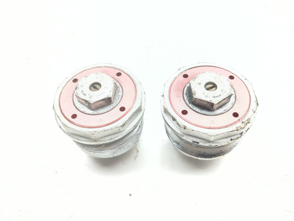 19-25 Indian FTR 1200 Front Left Right Fork Adjuster Cap Set