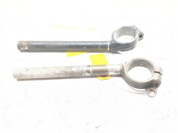 05 06 Kawasaki ZX6 ZX 636 Front Left & Right Clip-On Handlebars