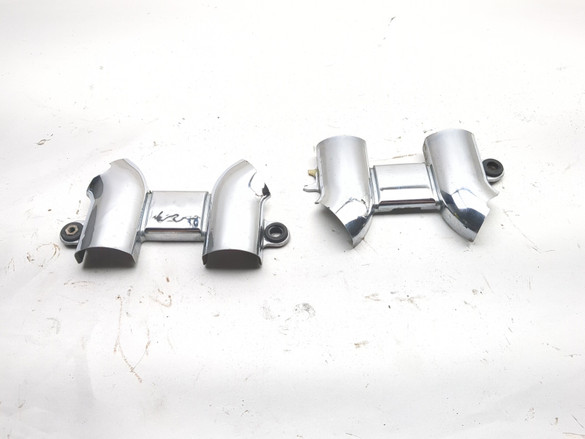 85-07 Yamaha VMAX 1200 VMX12 Left Right Chrome Intake Carb Covers