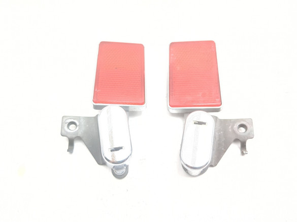 02 03 Kawasaki VN1500 Vulcan Mean Streak Rear Left Right Helmet Lock Set