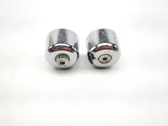 06-11 Piaggio MP3 250 Front Left Right Handlebar End Weights