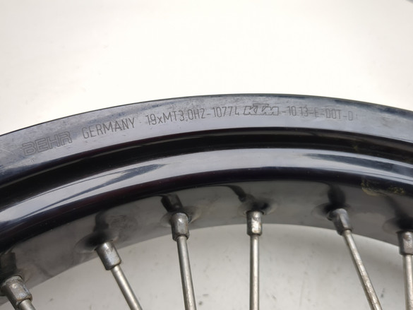 13-16 KTM 1190 Adventure Front Wheel Rim 19X3.00 STRAIGHT