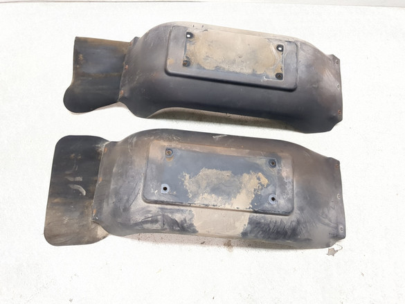 09-16 Kubota RTV 1140 CPX Rear Left Right Wheel Mud Guard Cover Set K7561-55240
