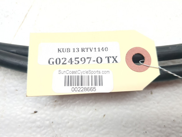 09-16 Kubota RTV 1140 CPX Transmission Gear Shift Shifter Cable