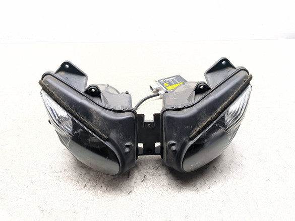 【k.ページ】 06-07 Kawasaki Ninja ZX10 ZX10R Headlight w/ HD System Light