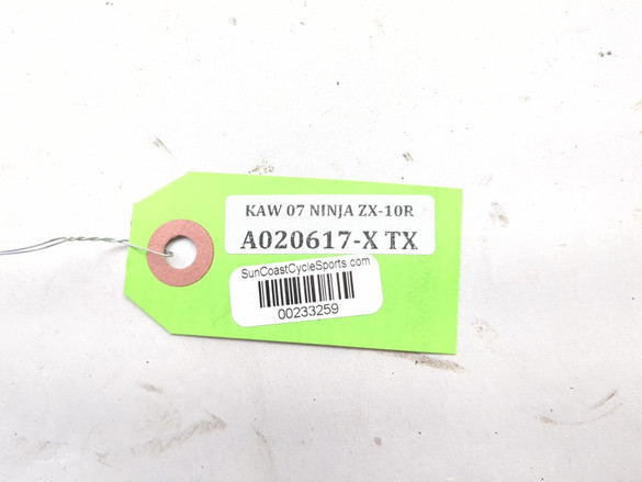 06-07 Kawasaki Ninja ZX10 ZX10R Front Instrument Cluster Tach