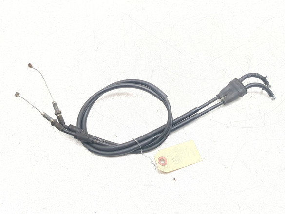 03-06 Ducati Multistrada 1000 Opening Closing Throttle Cables 65620022A