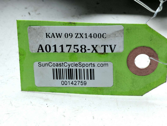 06-11 Kawasaki Ninja ZX14 ZX1400C Rear Undertail Tray Cover Panel