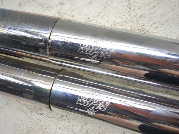 00-06 Harley-Davidson Fat Boy FLSTFI Right Vance Hines Exhaust