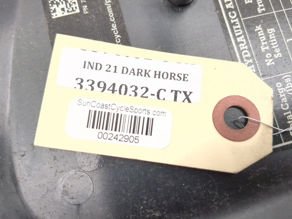 20-24 Indian Challenger Dark Horse Left Right Side Cover Set