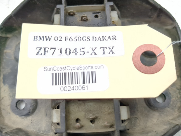 00-07 BMW F650GS Dakar Front Handlebar Switch Cover Panel