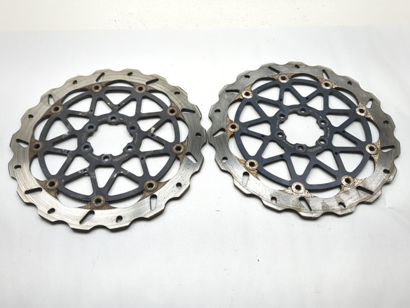 15-18 BMW S1000RR Front Left Right Galfer Wave Brake Rotor Disc Set