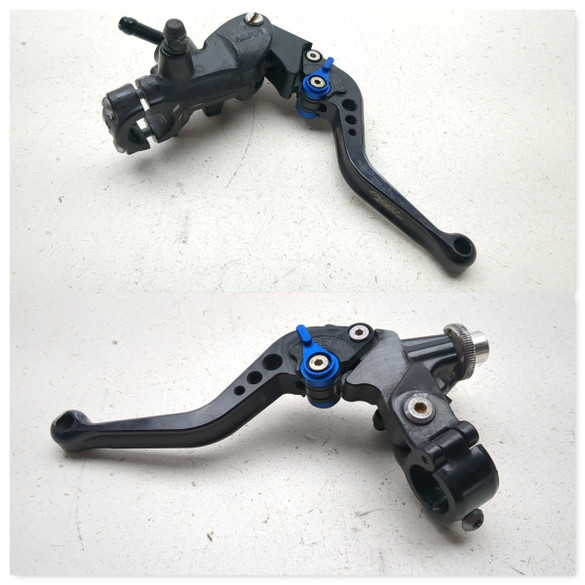 15-18 BMW S1000RR Front Left Right Brake Master Pazzo Lever Set 32727723174